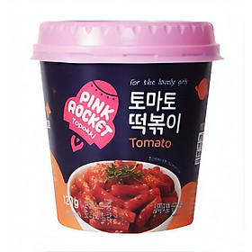 Bánh gạo Pink Rocket Topokki - ly 120g