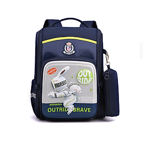 Balo học sinh cấp 1và 2 siêu nhẹ chống gù chống nước cao cấp phong cách mới