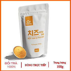 Bột gia vị Phô mai O Sajang loại 100g - Chuẩn 100% vị phô mai