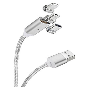 Mua Cáp Sạc Nam Châm 3 đầu Adroid / IOS / Type-C
