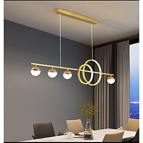 Đèn thả 3 chế độ ánh sáng phong cách Bắc Âu kiểu dáng hiện đại, Đèn decor, đèn bàn ăn, đèn trang trí - KN06