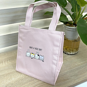 Mua Túi Đựng Hộp Cơm Giữ Nhiệt THA Dày Dặn Chất Vải Oxfort 600D Hàng VN Sản Xuất