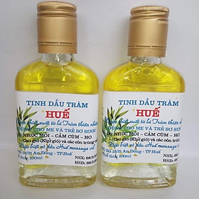 Mua Tinh Dầu Tràm Huế Nguyên Chất 100Ml