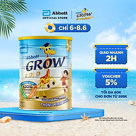 Sữa Bột Abbott Grow Gold 3+ cho trẻ từ 3 - 6 tuổi (1.7Kg)