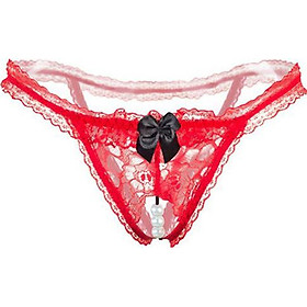 Quần lót nữ đỏ siêu sexy hở đũng