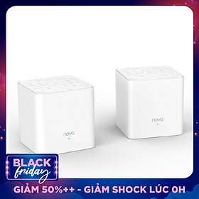 Bộ 3 Cái Phát Wifi Dạng Lưới Mesh Tenda Nova MW3 AC1200 - Hàng Chính Hãng