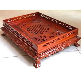 Mua Khay trà đục rồng gỗ hương loại nhỏ hàng cao cấp