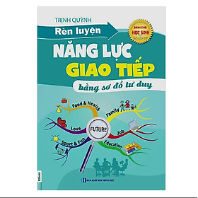 Sách Rèn Luyện Năng Lực Giao Tiếp Bằng Sơ Đồ Tư Duy (Tặng Kèm Sổ Viết