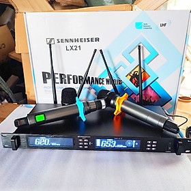 Xả kho .. lấy tương tác Mic không dây SEN.NHEI.SER LX21 sennhiser LX 21 cảm biến gia tốc , tự ngắt 4 râu sóng xa sự kiện