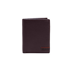 Ví Da Nam PABNO VF48 Dáng Đứng In Logo Nổi