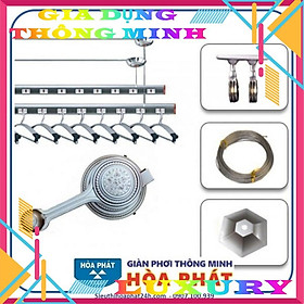 Mua Giàn phơi quần áo thông minh bắt trần Hòa Phát KS950  thích hợp cho căn hộ  chung cư cao cấp và nhà phố