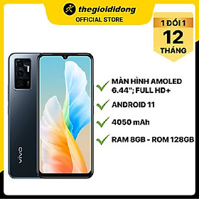 Điện thoại Vivo V23e (8GB/128GB) – Hàng Chính Hãng - Màu Đen