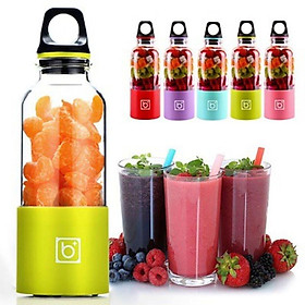 Mua Máy Xay Sinh Tố Cầm Tay Mini Sạc Pin 4 Lưỡi BINGO JUICER CUP 500Ml  Siêu Tiện Dụng Cho Mùa Hè 2021