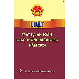Sách Luật trật tự, an toàn giao thông đường bộ năm 2024