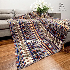 Mua Chăn vải thổ cẩm dân tộc  ( khách chọn màu ib shop nhé)