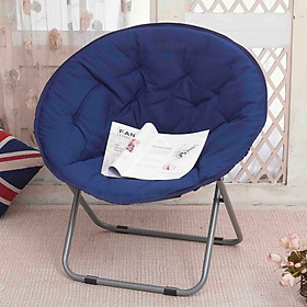 Mua Ghế Sofa Lười Thư Giãn Gấp Gọn Kèm Đôn  Ghế Mặt Trăng Nệm Tròn  Ghế Lười
