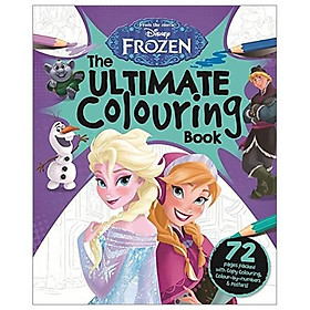 Hình ảnh Review sách Disney Frozen: The Ultimate Colouring Book - Disney Nữ hoàng băng giá: Sách tô màu ver 2