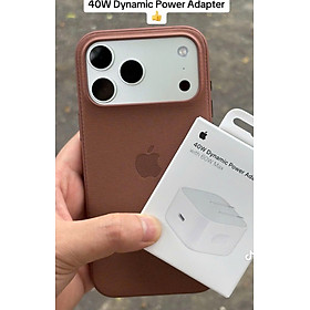 Củ sạc nhanh chính hãng Táo Dymamic Power Adapter 40W AVS 1 cổng max 60W tối ưu nhất cho 17 series và nhà Táo - Hàng nhập khẩu
