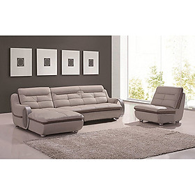 Mua Sofa Da Góc Tiết Kiệm Diện Tích Viền Nổi Bật DP-SCC001