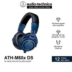 Mua Tai Nghe Kiểm Âm Choàng Đầu Audio Technica ATH-M50x Deep Sea - Hàng Chính Hãng