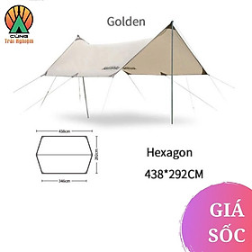 Mua Tấm Tăng Dã Ngoại Glamping Che Nắng Mưa Cắm Trại CHỐNG NƯỚC NatureHike NH20TM006