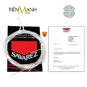 Hình ảnh Savarez 500CJ - Bộ dây Đàn Guitar Cổ Điển Classic Ghi-ta High Tension (Không đóng hộp - Nylon Strings Sets) Hàng Chính Hãng - Kèm Móng Gẩy DreamMaker