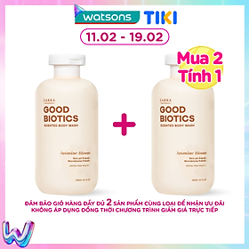 Sữa Tắm Zakka Naturals Good Biotics Scented Body Wash Hương Jasmine Bloom 300ml