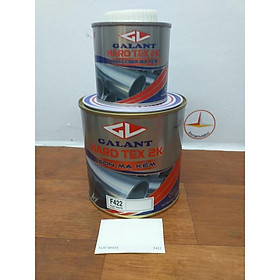 Mua SƠN SẮT KẼM GALANT HARD TEX 2K TRẮNG MỜ F422_Bộ 1L