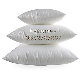 Mua Ruột Gối Đầu Khách Sạn Trắng Tinh Khiết Bông Polyester Độ Nẩy Cao Có Khoá Kéo Đủ Kích Thước