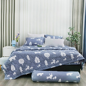 Bộ ga giường K-Bedding KMP chất liệu Microfiber bền chắc, kháng khuẩn (KHÔNG BAO GỒM CHĂN)