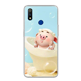 Ốp điện thoại Realme 3 Pro - 0050 PIG17 - Silicon dẻo - Hàng Chính Hãng