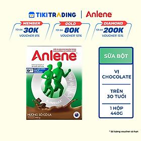 Sữa Bột Anlene Gold Movepro Hương Chocolate (Hộp Giấy 440g)