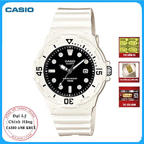 Đồng hồ nữ dây nhựa Casio LRW-200H-1EVDF