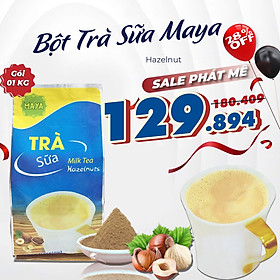 Trà sữa hòa tan Maya Hazelnut (hạt dẻ) - Túi 1 kg