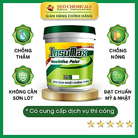 Sơn chống nóng InsuMax - 17 Lít, sơn chống nóng cách nhiệt cho mái tôn cho nhà xưởng