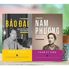 COMBO Sách Cựu Hoàng đế Bảo Đại và Nam Phương hoàng hậu - Phạm Hy Tùng - NXB Tổng hợp 399