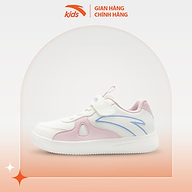 Giày đế bằng bé gái Anta Kids kiểu dáng đường phố năng động, quai dán tiện lợi 322249914-2