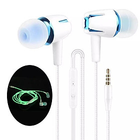 Mua Tai Nghe Có Dây Tai Nghe Nhét Tai Dạ Quang Ban Đêm 1.2M  Loa Siêu Trầm  Âm Thanh 3D Có Mic +  Điều Khiển Âm Lượng Tặng kèm móc treo (Màu Ngẫu Nhiên)