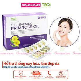 Viên uống tinh dầu Hoa Anh Thảo TSC Group- Giúp chống oxy hóa