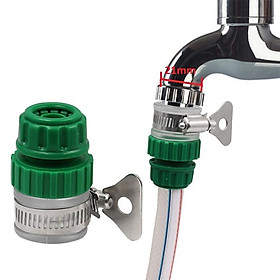 Mua Khớp Nối Nhanh Cổ Xiết Vào Đầu Vòi Nước Nối Ống Nước Từ 13 - 16mm Đầu Nối Khóa Nước từ 21 - 23mm