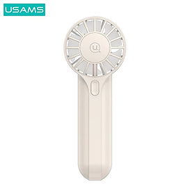 Mua Quạt cầm tay mini  nhỏ gọn dung lựng pin 1200mah cổng sạc Type C USams ZB288 _ Hàng chính hãng