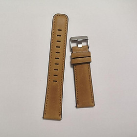 Dây da đồng hồ 22mm dành Miwatch Color / S1 / S1 Active có chốt thông minh