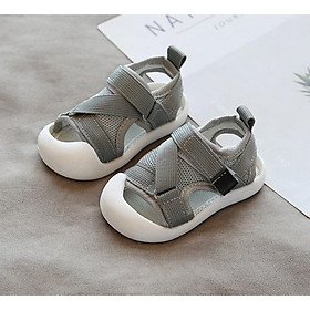 Dép Sandal Chống Vấp Cho Bé Quai Chéo, Êm Mềm, Bền Đẹp