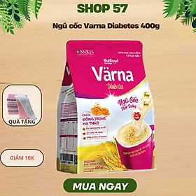 Ngũ Cốc Dinh Dưỡng Varna Diabetes Nutifood Hỗ Trợ Ổn Định Đường Huyết Cho Người Tiểu Đường Hộp 400g