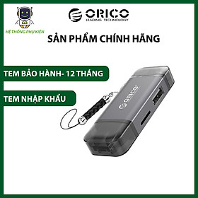 Mua ĐẦU ĐỌC THẺ NHỚ ĐA NĂNG TYPE C ORICO 2CR61-GY HÀNG CHÍNH HÃNG