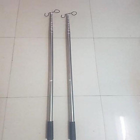 Mua sào rút inox dài từ 1m5 đến 7m đa công dụng 1 sào y hình ( giá siêu khuyến mại )