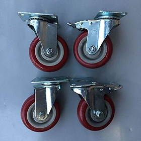 Mua Bánh xe chịu tải lớn 4 chiếc( 2 quay 2 phanh)