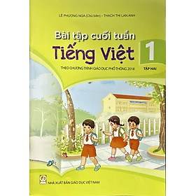 Bài tập cuối tuần Tiếng Việt lớp 1 (Tập 1+2) (HEID)
