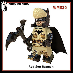 Xếp hình Đồ chơi Lắp ráp minifig Phiên bản Siêu anh hùng Super heroes Eradicator Người Dơi Robin DC WM6038 - WM-520