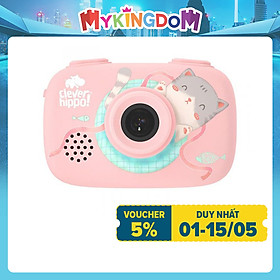 Đồ Chơi Clever Hippo Toy Máy Chụp Hình Thông Minh - Hồng Dịu Dàng YT011/PK